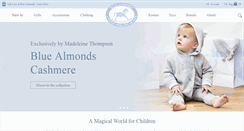 Desktop Screenshot of bluealmonds.co.uk